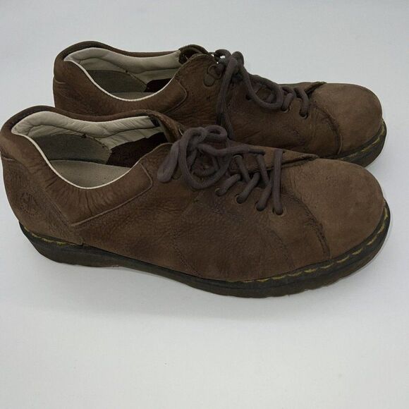 Dr. Marten's Cornell Men's US Size 13 Brown Oxford Work Reinforced Eyelets Shoes - Picture 1 of 6